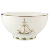 Colonial Tradewind Teller 9 Zoll – Weiß Mit Goldrand, Spülmaschinengeeignet, Aus Porzellan